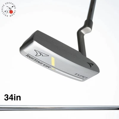 Bridgestone Golf TourStage GR Putter Club Type1 Blade 34" 2025 Men RH Headcover - Image 1 of 4