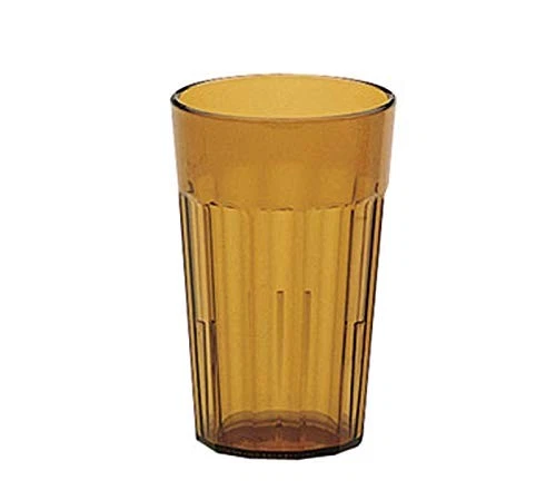 Vaso acrílico Newport CAMBRO Cambro NT8 ámbar acrílico SAN EE. UU. PTV5287B Foto 1 de 1