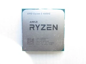 AMD Ryzen 5 4600G CPU - 6 Cores 12 Threads - 3.7GHz/4.2GHz Boost - Socket AM4 - Photo 1/2