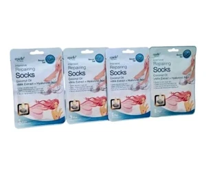 Epielle Intensive Repairing Socken 4 Paar Kokosöl Milch Hyaluronsäure - Bild 1 von 7