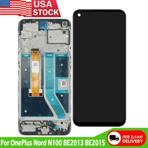 For OnePlus Nord N100 BE2013 BE2015 BE2011 LCD Display Screen Digitizer w/Frame - Picture 1 of 4