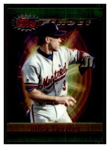 1994 Finest Mike Lansing #10   Montreal Expos