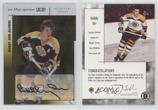 2003 In the Game-Used Signature Series Signatures Gold Bobby Orr #A-BO Auto HOF