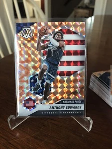 2021 Mosaic Anthony Edwards 27 Card Lot ORANGE REACTIVE MOSAIC Vets Stars NBA - Picture 1 of 9