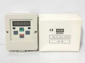 KEB 00-F4.010-1009 Inverter Panel Display Tastatur 5 Digit LED Display (NEU) - Bild 1 von 11
