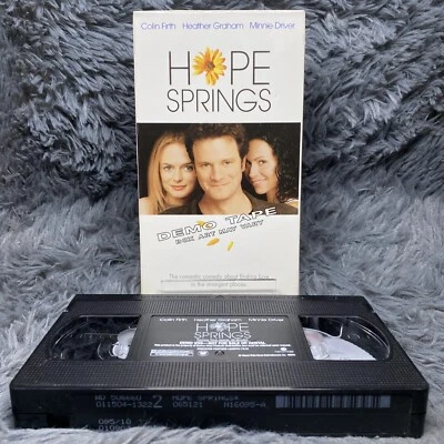 Hope Springs VHS 2004 Full Length Demo Colin Firth Heather Graham Oliver Platt - Image 1 of 4