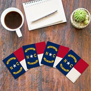 Bandera del estado de Carolina del Norte | Juego de montaña rusa - Imagen 1 de 2