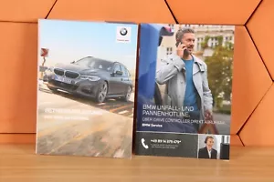BMW G21 ORIGINAL ALLEMAND INSTRUCTION OWNER'S MANUAL CASE SET - Imagen 1 de 2