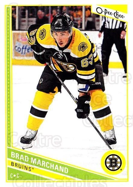 2013-14 O-Pee-Chee #186 Brad Marchand - Image 1 of 1