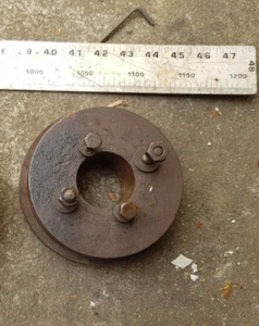 arbor adaptor block: FRONT Body OD 132mm, BACK body OD 146mm, bore ID: 53mm - Picture 1 of 2