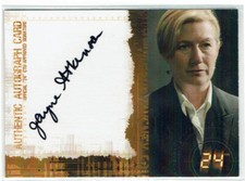 24 Season 5 Artbox 2008 Autograph Auto Card Jayne Atkinson as Karen Hayes RARE