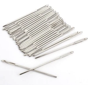 50pcs 7cm long Upholster Needles Large Eye Needle for Sewing Art Craft threads - Picture 1 of 7