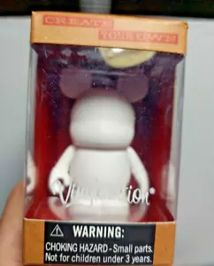 Disney Vinylmation Create Your Own Blank White New in Box NO features 3" - Picture 1 of 7