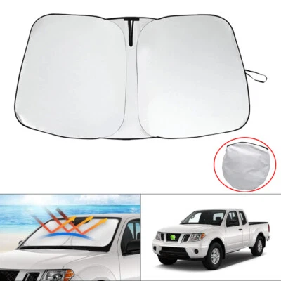 Parabrisas de coche para Nissan Frontier 2006-21 parasol rayos UV bloque cubierta protector Foto 1 de 4