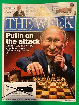The Week Political Magazine January 28, 2022 Putin On The Attack Trans Woman￼ - Image 1 of 2