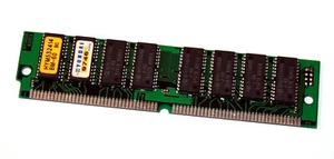 16 MB EDO-RAM 72-pin 4Mx32 non-Parity PS/2 Simm 60 ns 'Hyundai HYM532414BM-60' - Bild 1 von 2