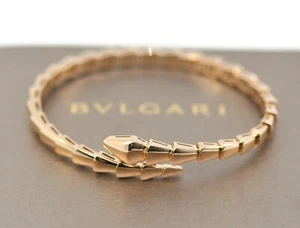 Bulgari Serpenti Viper Large 18K Rose Gold Bracelet - Picture 1 of 3