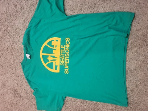 vintage seattle supersonics shirt size Xl Cover
