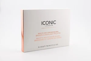✨ Iconic London Multi-Use Cream Blush Palette 6x3.2g / 0.11 oz | New & Authentic - Picture 1 of 3