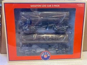 Coche de troncos Lionel 1926570 campana larga esqueleto paquete de 2 #1 nuevo en caja - Imagen 1 de 2