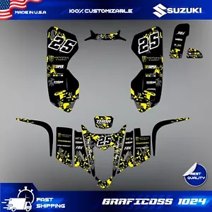 LTZ 400 Suzuki Envoltura Gráficos Pegatinas Kit Calcomanías ATV Quad 2003 - 2008 kfx 400 - Imagen 1 de 12