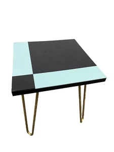 Taburete de flores años 50 60 mesa patas lazo table mid century 50s 60s vintage - Imagen 1 de 3