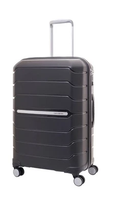 Equipaje de mano rígido Samsonite 21" Freeform con ruedas giratorias, negro Foto 1 de 4