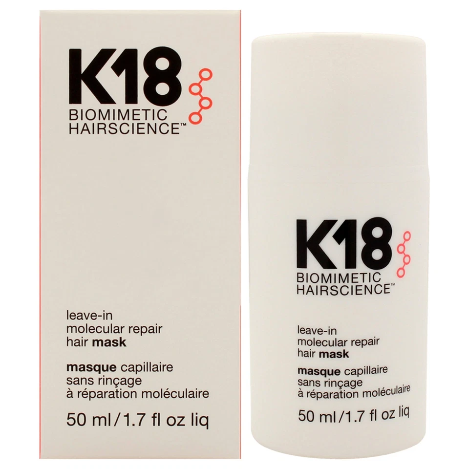 K18 Hair Leave-In Molecular Repair Hair Mask by K18 Hair for Unisex - 1.7 oz ... - image 1 of 1