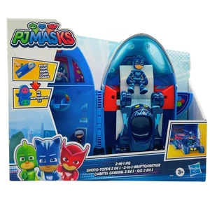 PJ Masks 2-in-1 HQ Playset with Figure & Vehicle (1 Pack) New - Picture 1 of 3