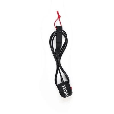 ROAM Surfboard Leash Extra Strong 8.0 7mm Schwarz