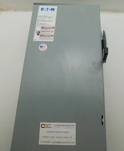 DG223URB -EATON 100A AMP 2P POLO 240V NEMA 3R INTERRUPTOR DE SEGURIDAD GD NO FUSIBLE-RECON - Imagen 1 de 7