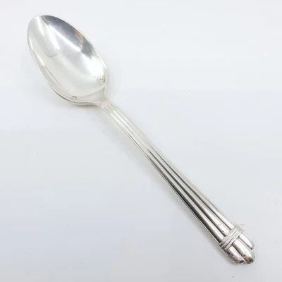 Aria (1984) by Christofle Silverplate 6" Teaspoon w/ Disposal Damage No Monogram - Image 1 of 4