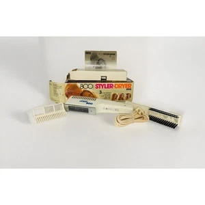 New In Box 1970s Hair Dryer 800 Watt Vintage Montgomery Ward Original Box New - Picture 1 of 11