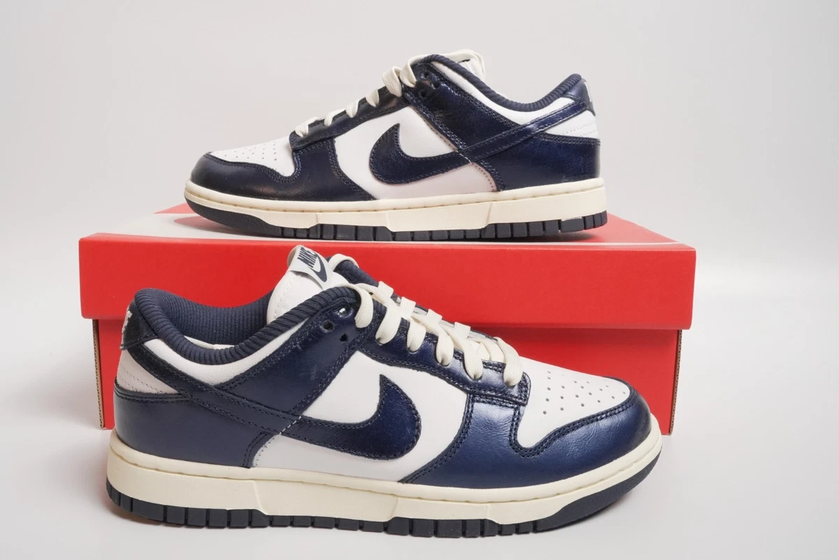 Nike Dunk Premium Low Vintage Navy W | eBay