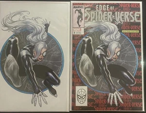 EDGE OF SPIDER-VERSE #3 TYLER KIRKHAM Trade Dress & Virgin Variant ASM Set - Bild 1 von 4