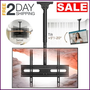 Soporte Ajustable 360 Inclinable Para TV Monitor De Techo 26 a 65 Pulgadas Mejor - Picture 1 of 22