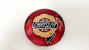 1949 Chrysler Imperial 1yr Only wheel cover center badge cloissone OEM - Picture 1 of 11