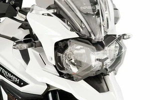 PUIG EUROPEAN HEADLIGHT PROTECTOR GUARD FOR TRIUMPH TIGER EXPLORER XRX 2016-2018 - Picture 1 of 5