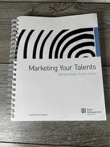 Marketing Your Talents Workbook, Right Management Book, Job Search, Resume 2012 - Imagen 1 de 7