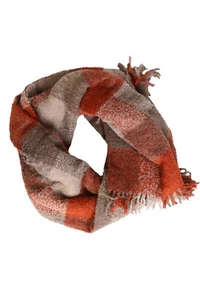 BestSockDrawer Red grey checkered alpaca wool throw - Bild 1 von 3