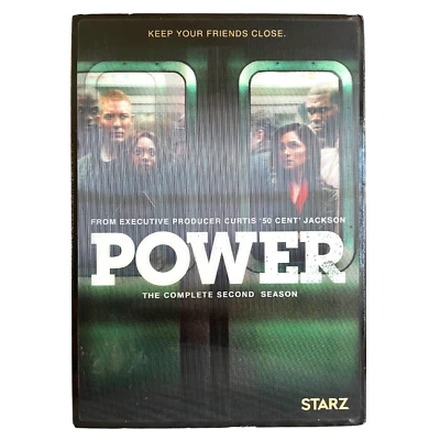 Power Season 2 (DVD) Starz TV Series Boxset Good Condition - image 1 of 3