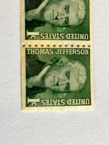 United States "Thomas Jefferson" 1c 1960's Stamps (3) - Picture 1 of 4