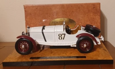 Burago Mercedes Benz SSKL Mille Miglia 1931 Rudolf Caracciola Car 1:18 Die Cast - Image 1 of 4
