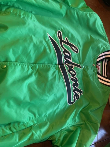 Vintage Chase Authentics Satin Team Jacket BOBBY LABONTE Retro NASCAR Racing Cover