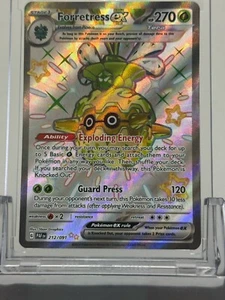 Forrestress Ex - 212/091 - Ultra Rare - Paldean Fate - Pokemon TCG - En - Picture 1 of 2