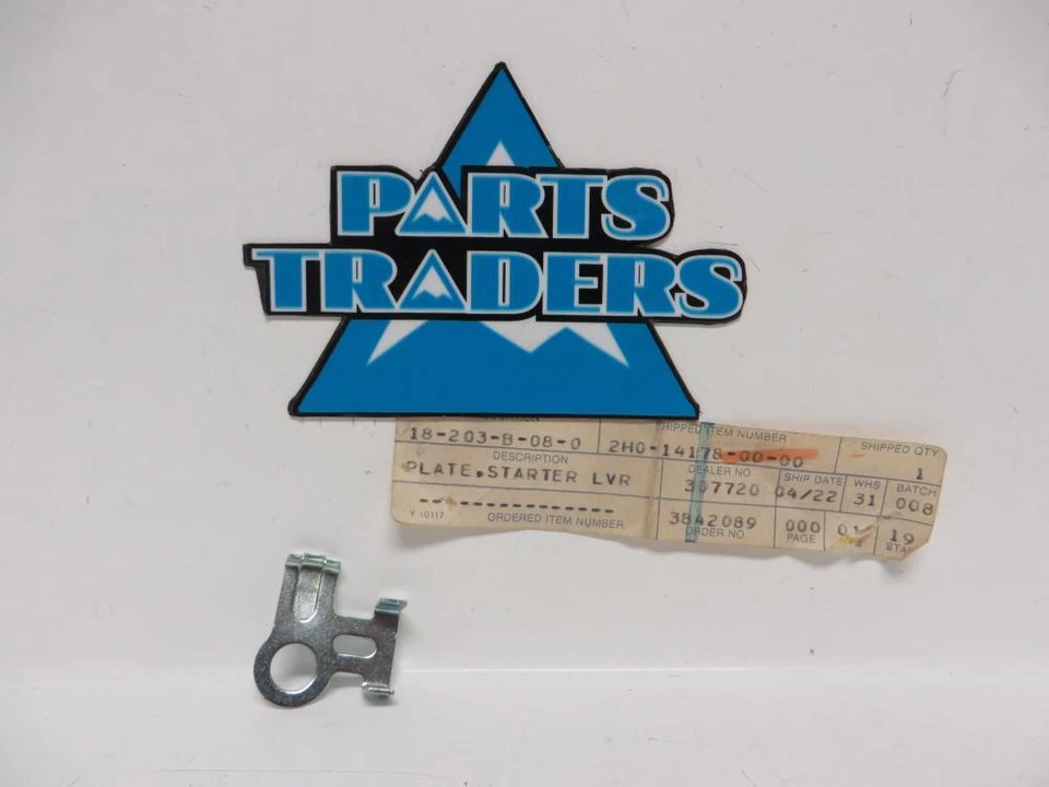 Placa de palanca de arranque de carburador Yamaha XT500 SR500 1978 1979 1980 1981 NUEVO DE STOCK Foto 1 de 1