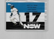 2007 TOPPS BASEBALL GENERATION NOW JOSH BARFIELD #GN567