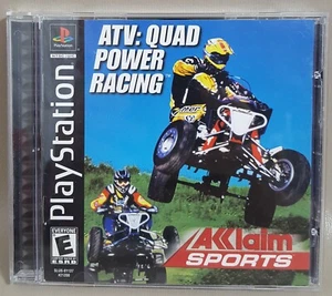 PS1 ATV: Quad Power Racing Sony PlayStation 1 komplett mit Handbuch sauber getestet CIB - Bild 1 von 6