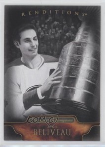 2011-12 Upper Deck Parkhurst Champions Renditions Jean Beliveau #156 HOF