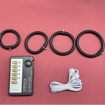 E-Stim Shock кок терапия пенис кольцо аналоговый приклад штепсельная вилка стимулировать сексуальные игрушки для мужчин - Изображение 1 из 4